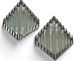 French Art Deco Petite Wall Sconce Shades
