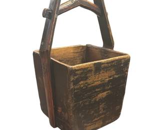Chinese Wood Grain Bucket
