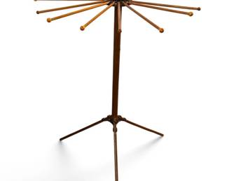 Antique Umbrella Style Wood Drying Rack