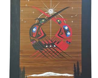 Pacific Northwest Coast Painting, RAYMOND BOB