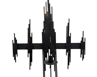 Brutalist Mid Century Candle Holder