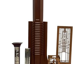 Collection FRANK LLOYD WRIGHT Vases and Decorative Articles