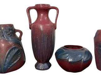 Collection of VAN BRIGGLE Arts & Crafts Pottery