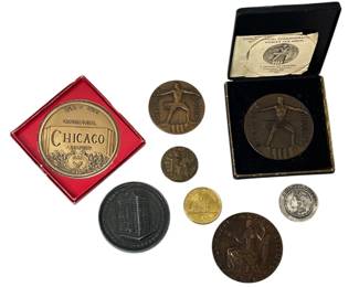 Collection World's Fair, Chicago Related Medallions