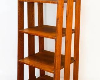 Arts & Crafts Era Mission Oak Bookshelf