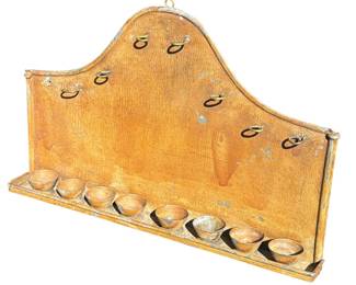 Antique French Patisserie Graduated Spoon Rest