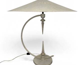 MICHAEL TAYLOR Brutalist Mid Century Table Lamp