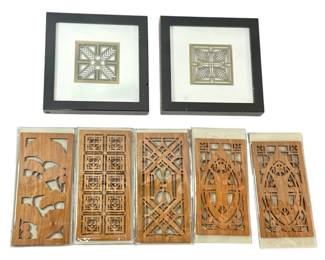 Collection FRANK LLOYD WRIGHT Miniature Screens, Shadow Boxes
