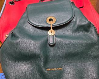 Michael Kors back pack never used $80