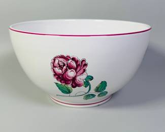 Tiffany & Co. Strasbourg Flowers Porcelain Bowl