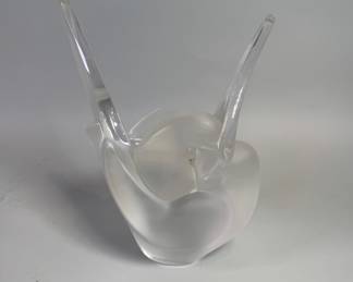 Lalique Crystal Sylvie Vase, Made In France