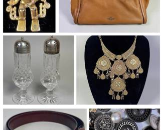 14K GOLD, STERLING SILVER, HERMES, GUCCI, WATERFORD, CHANEL, MACKENZIE-CHILDS, TIFFANY & CO. and MORE