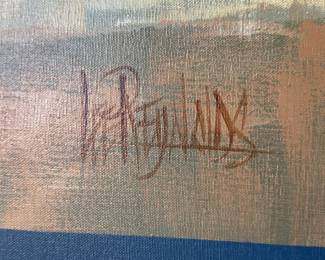Vintage Lee Reynolds Oil Painting