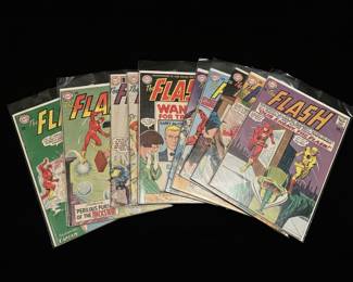 Collection of Vintage DC The Flash Comics