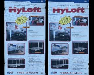 HyLoft 4 x 4 Overhead Garage Storage Rack System Lot of 2 NewOpen Box