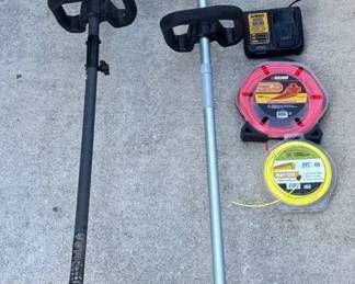 DeWalt Dual String Trimmer Power Combo HeavyDuty 60V Light 20V 6 Ah Battery