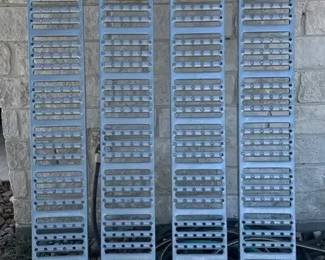 2 Pairs of Ironton HeavyDuty Steel Loading Ramps 1,000 Lb Capacity Each 4 Ramps Total, LikeNew
