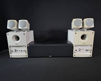 Boston Acoustics Sound Bundle Dual 2.1 Powered Speaker Systems 424V Center Channel