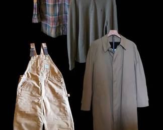 Mens Wear Carhartt, Polo Ralph Lauren, London Fog Giorgio Brutini
