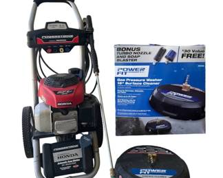 Honda Power Stroke 3100 PSI Pressure Washer Power Fit Surface Cleaner Clean and Reliable