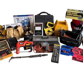 Ultimate Handyman Trade Mechanic Tool Lot Bessey, Crescent, Channellock 480, Storage