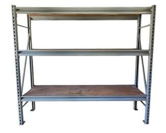 HeavyDuty 3Tier Industrial Bulk Storage Rack Garage Shelving 76W x 71H