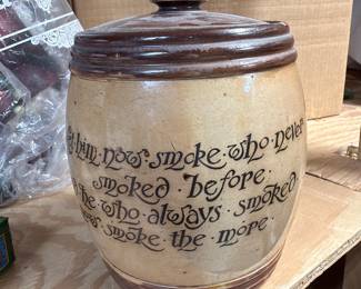 tobacco jar