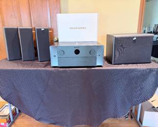 Marantz Cinema 40m system & M&K K9 woofer & 3 K7 speakers