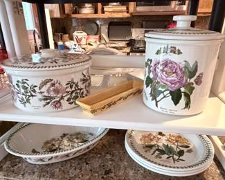 Portmeirion ‘Botanic Garden’ casseroles and serve pieces