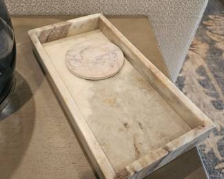 Tray and coasters 15.00