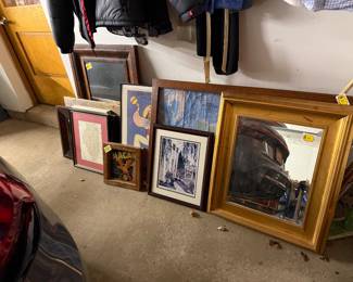 Artwork and mirrors