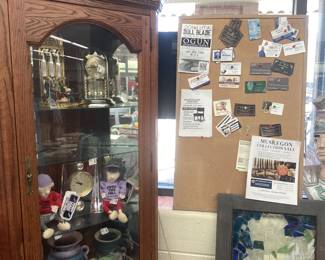Corner Curio Display Cabinet