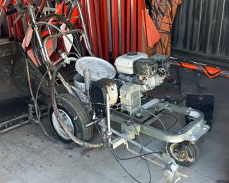 Linear Dynamics Airless Line Striper, Model 160, With Honda GX120 4.0 Engine