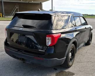 021 Ford Explorer Interceptor SUV, VIN# 1FM5K8AC6MNA16098, Miles Showing On Odometer 86002, Kansas Title