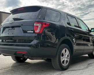 2017 Ford Explorer Interceptor SUV, VIN# 1FM5K8AT3HGC66750, Mileage Showing On Odometer 136259, Kansas Title