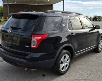 2015 Ford Explorer Interceptor SUV, VIN# 1FM5K8AR8FGC26973, Miles Showing On Odometer 116352, Kansas Title 