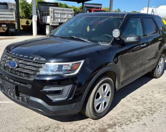 2018 Ford Explorer Interceptor SUV, VIN# 1FM5K8AT1JGB58908, Miles Showing On Odometer 149377, Kansas Title