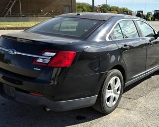 2016 Ford Taurus Interceptor Sedan, VIN# 1FAHP2MTXGG111841, Miles Showing On Odometer 87298, Kansas Title 