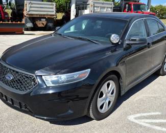 2016 Ford Taurus Interceptor Sedan, VIN# 1FAHP2MT3GG111843, Miles Showing On Odometer 87172, Kansas Title 