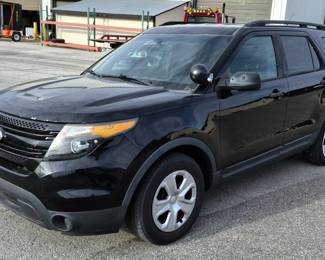 2015 Ford Explorer Interceptor SUV, VIN# 1FM5K8AR8FGC26973, Miles Showing On Odometer 116352, Kansas Title 