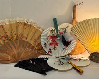 Decorative Fans, Vintage Fan Light
