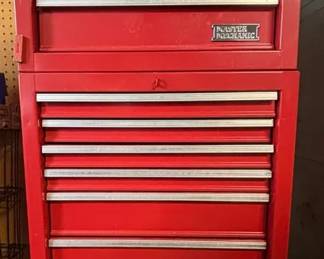 Master Mechanic Rolling Tool Storage and Tools