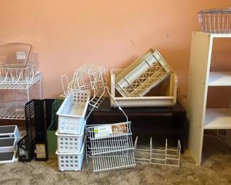 Assorted Household Storage Organizers