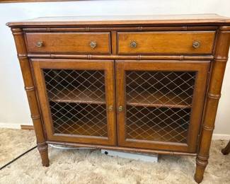 Vintage Davis Cabinet Co. Mayfair Mahogany Credenza