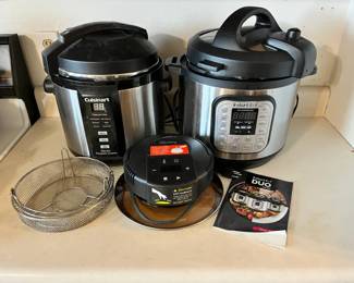 Instant Pot Cuisinart Pressure Cookers