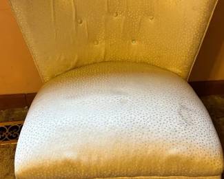 MCM Fabric Armless Chair