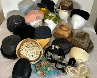 Vintage Ladies Hats