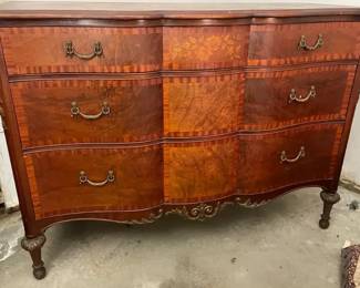 Vintage Lammerts Burl Wood Dresser