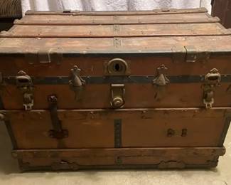 Vintage Steamer Chest