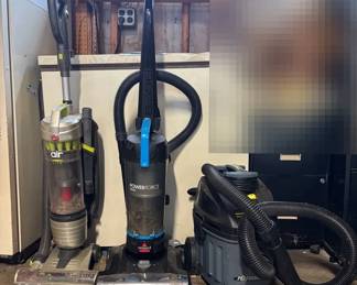 Hoover Air Lite, Bissell Power Force Helix Vacuum, Performax WetDry Vac